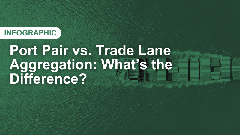 Point Trade Port Pair vs. Trade Lane Aggregation: What’s the Difference?