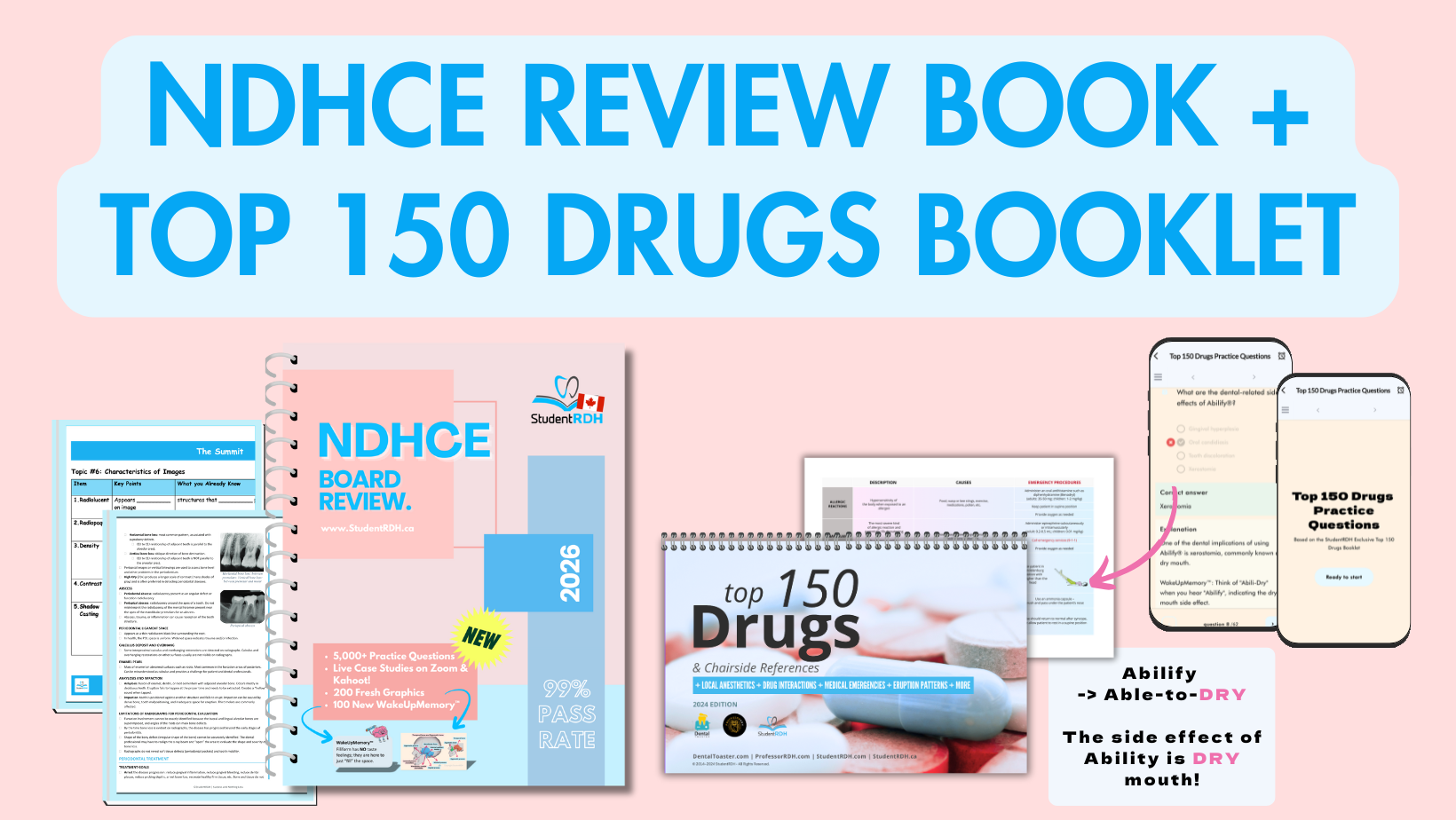 Review Book + Top 150 Drugs Booklet