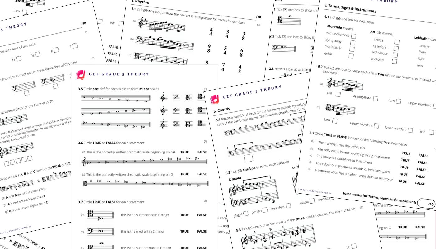 Grade 5 Music Theory Exam Tips