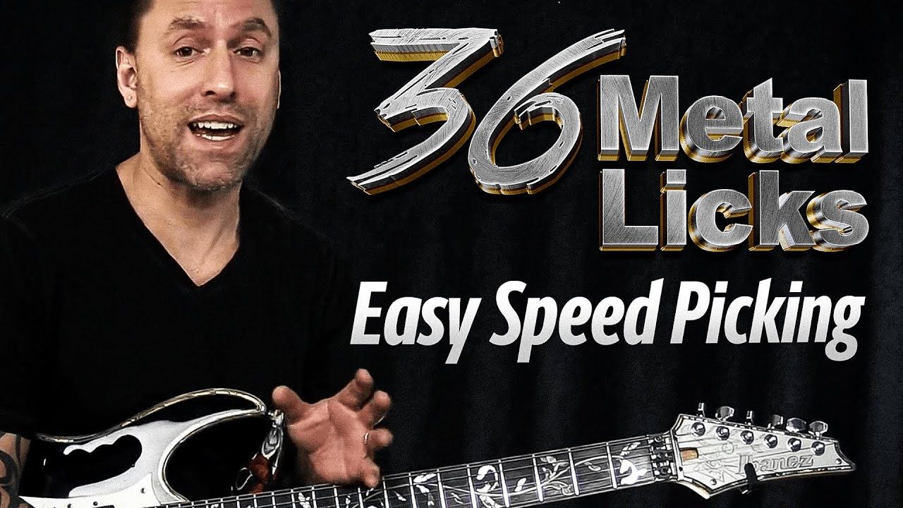 Speed Picking With Harmonic Minor Licks