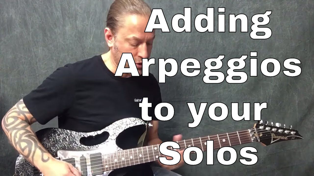 3 Easy Arpeggio Licks to Add Flavor to Your Solos