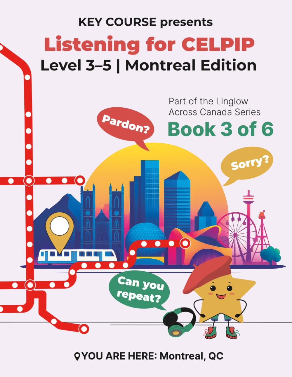 KeyCourse CELPIP workbook cover