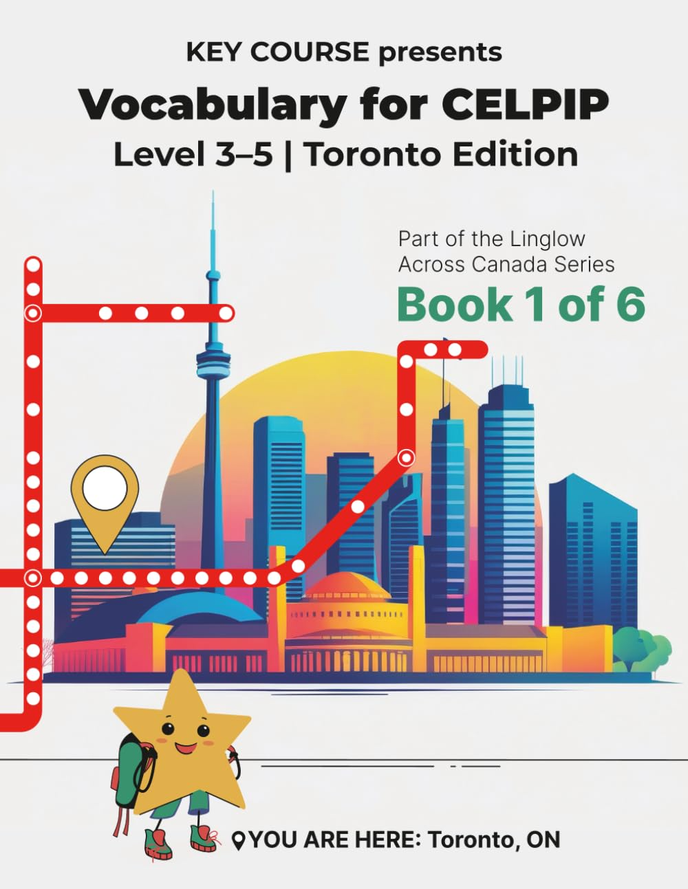 KeyCourse CELPIP workbook cover