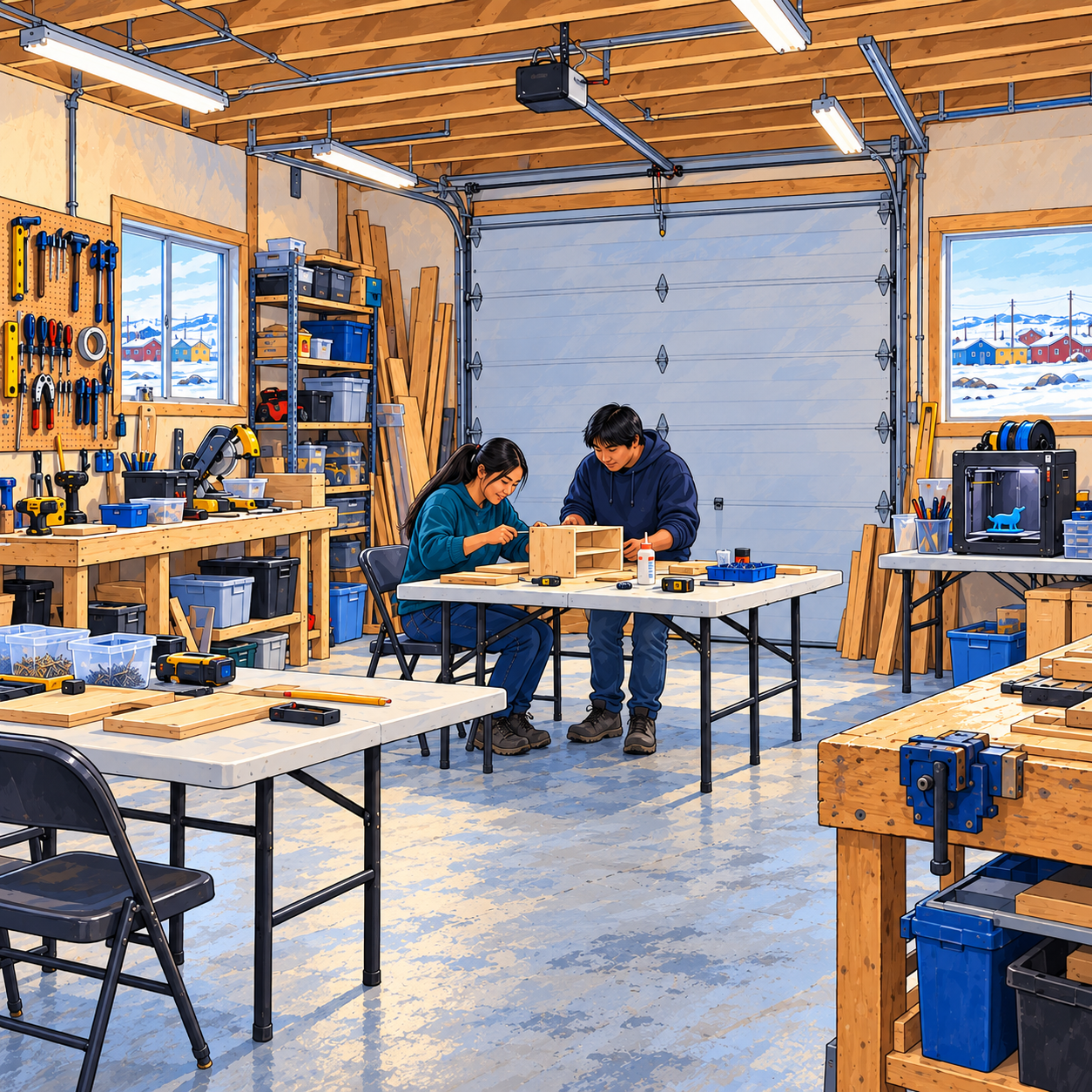 Temporary image for the Maker Space project