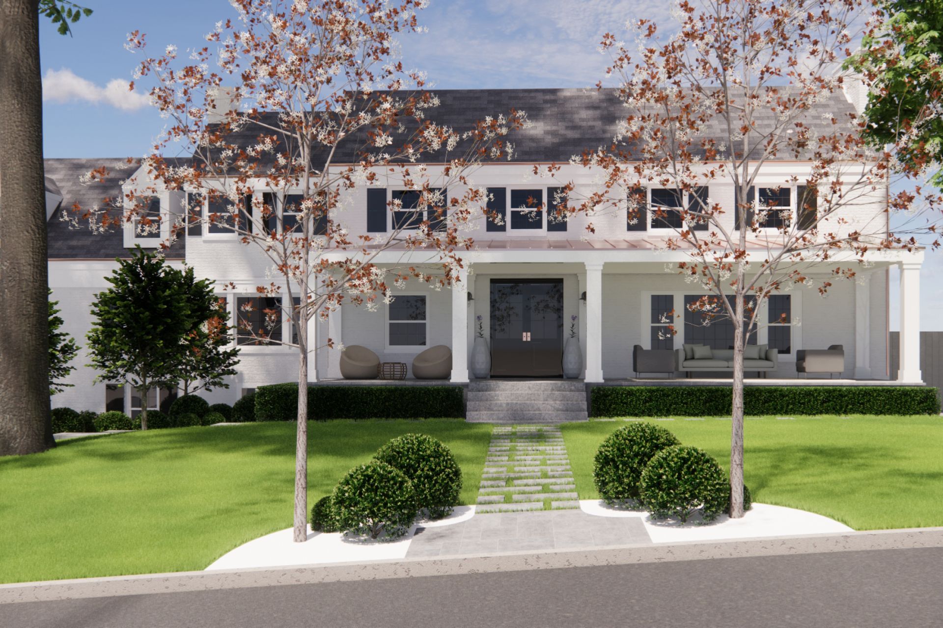 the complete landscape design workflow: render