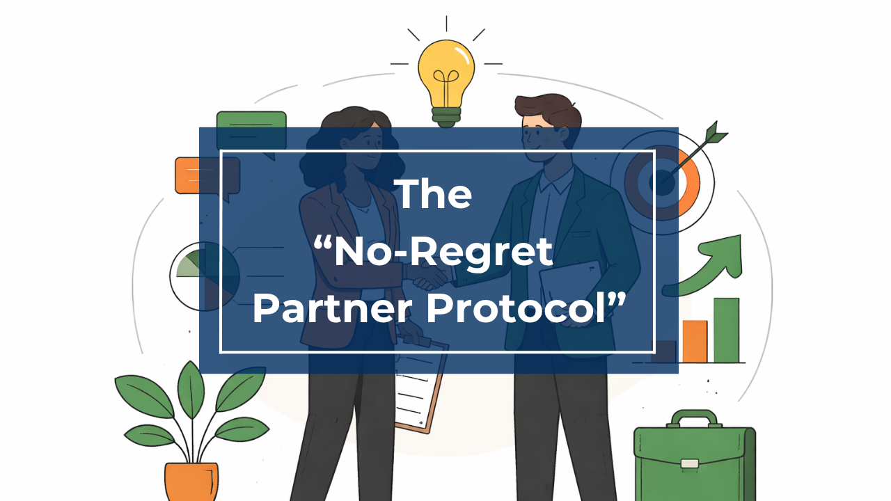 Partner Requires Picking a Business Partner Without Regret