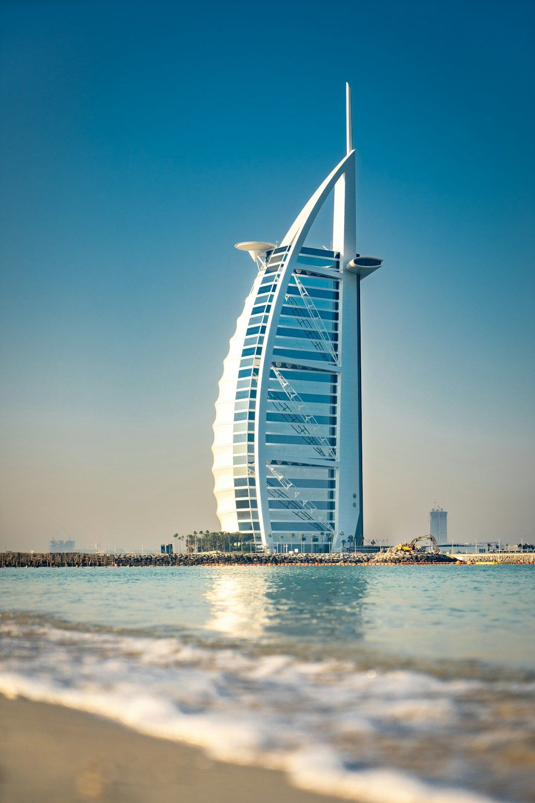 Burj Al Arab view from Jumeirah Beach, Dubai – DHA Exam Preparation Symbol