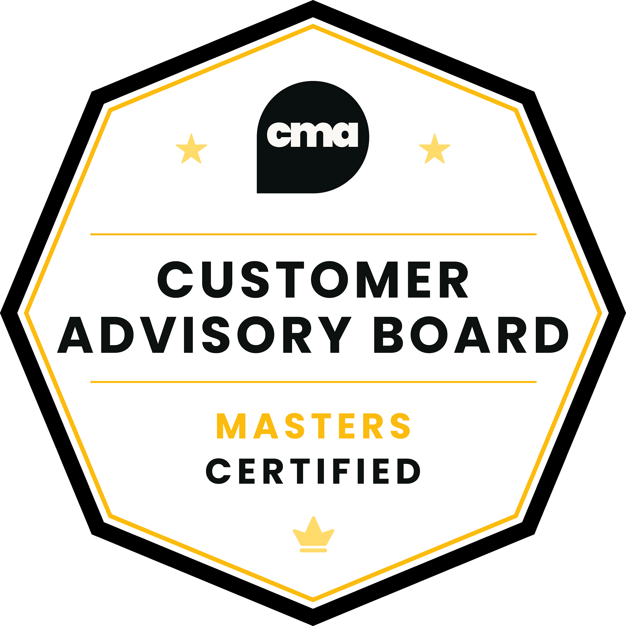 CAB Certified | Masters badge