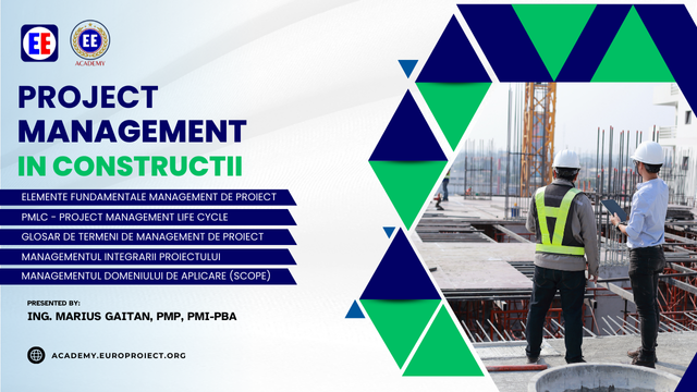 Project Management Constructii - Partea I