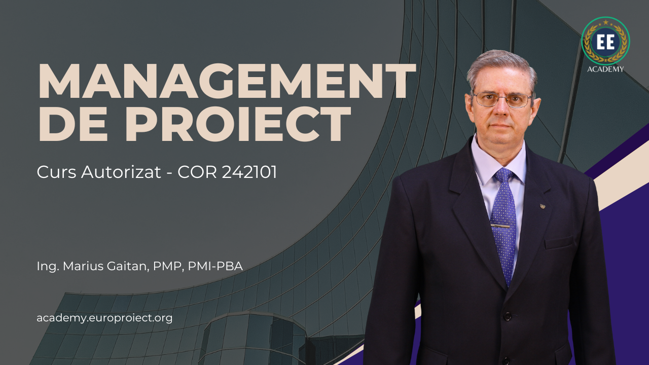 Curs Autorizat Manager Proiect