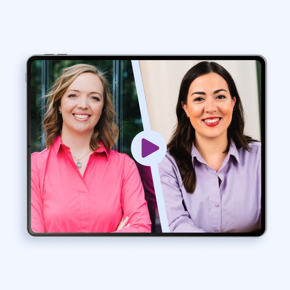 Finanzexpertin Claudia Müller und Laura