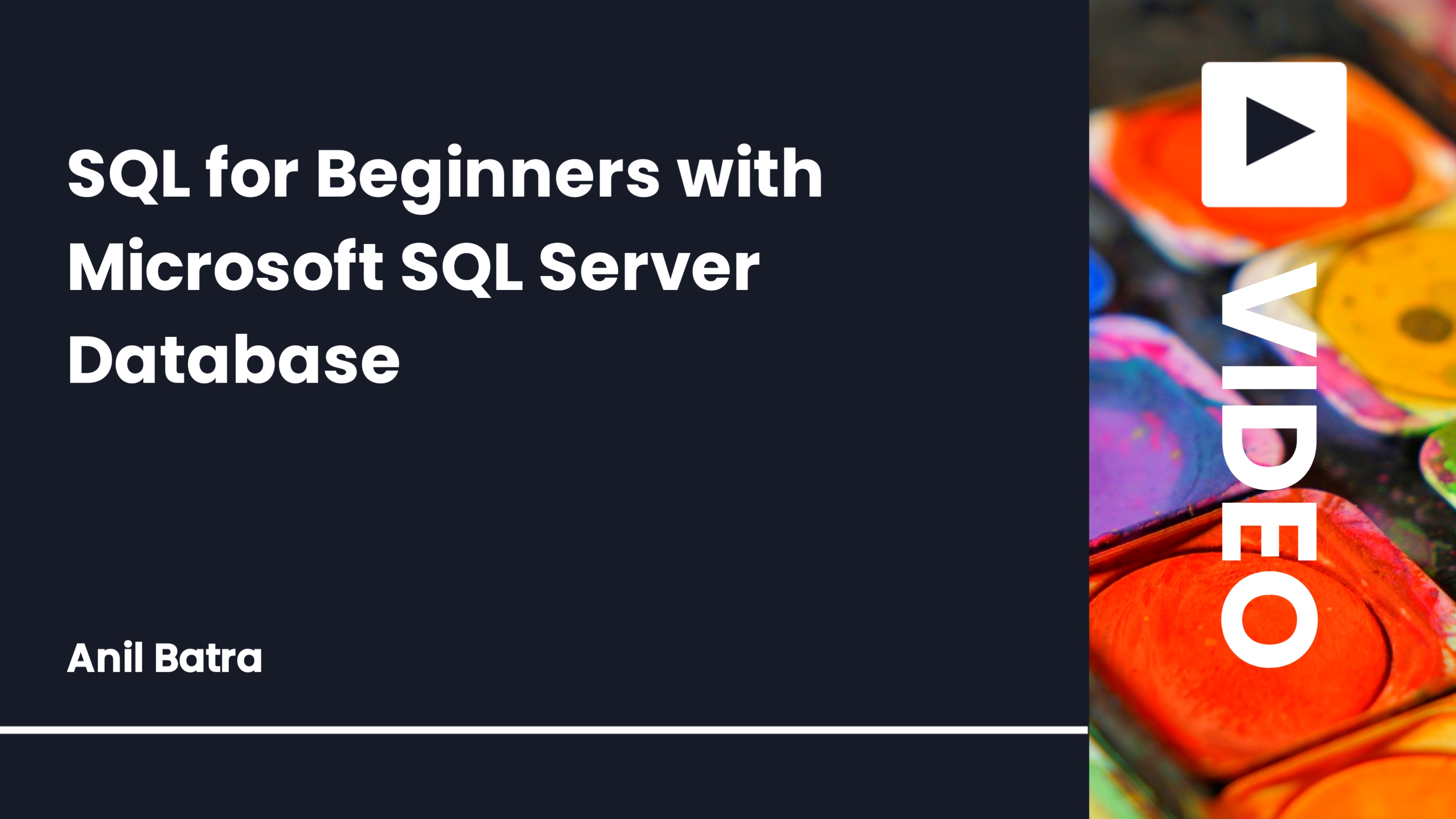 SQL for Beginners with Microsoft SQL Server Database