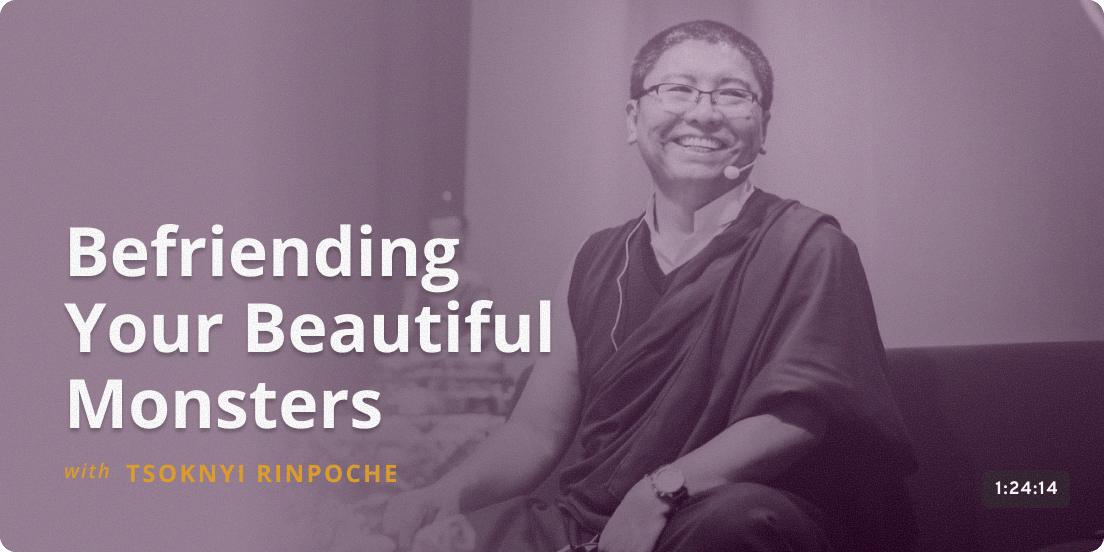 Befriending Your Beautiful Monsters - TSOKNYI RINPOCHE