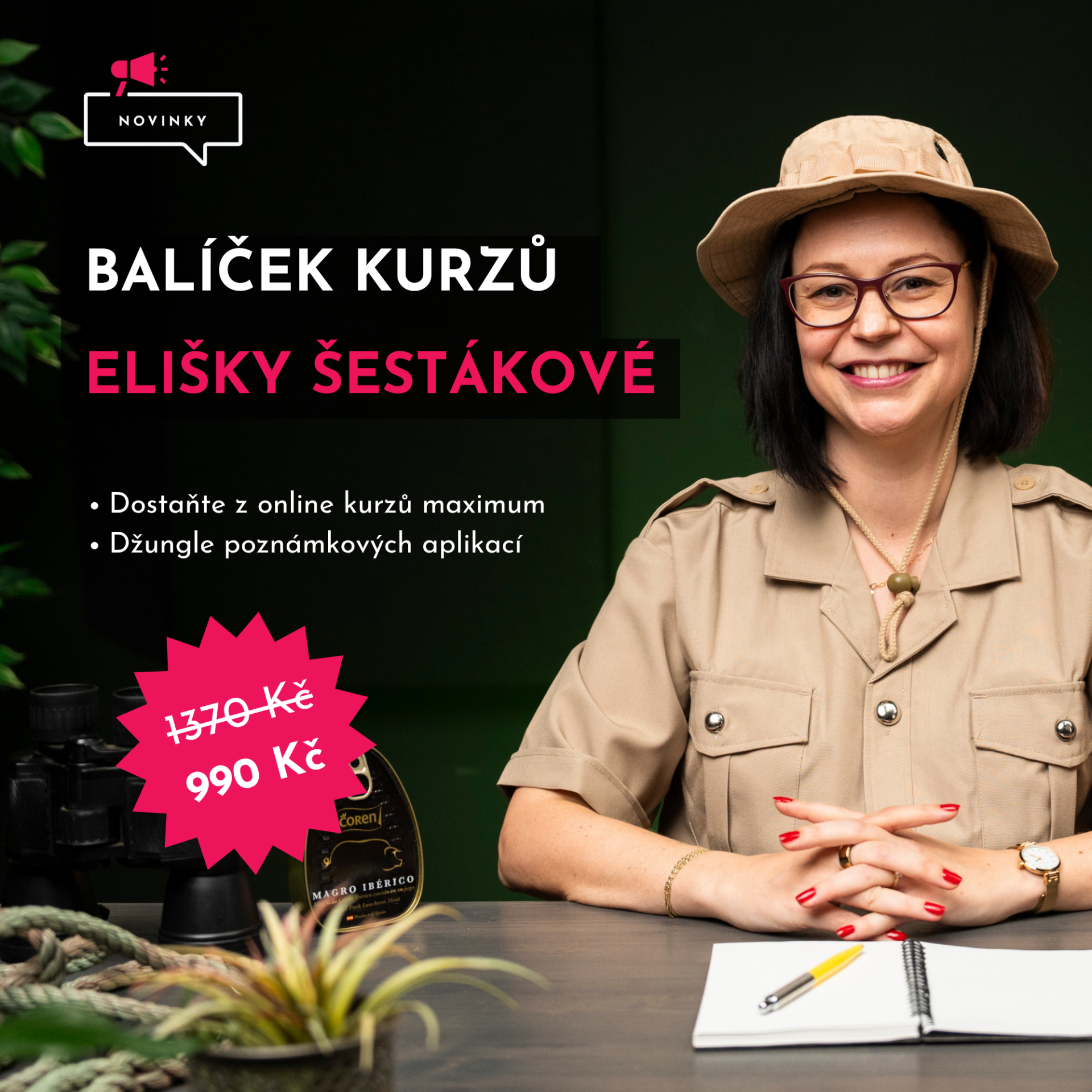 Balíček kurzů Elišky Šestákové