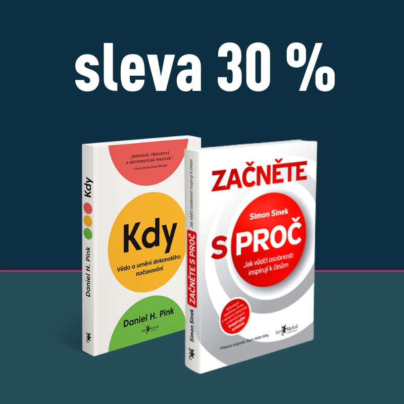 30% sleva na knihy Kdy a Začněte s proč