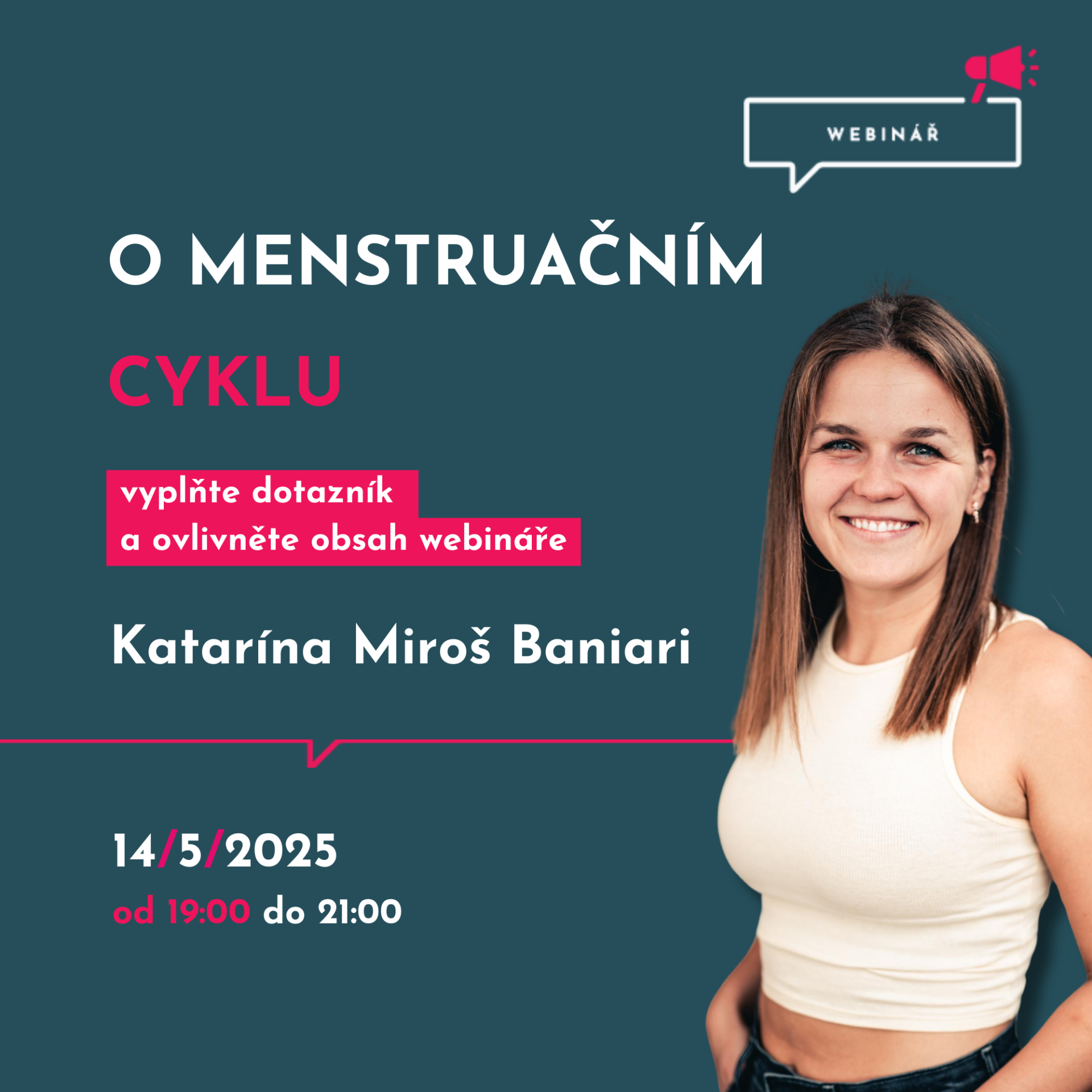 O menstruačním cyklu s Bagniari
