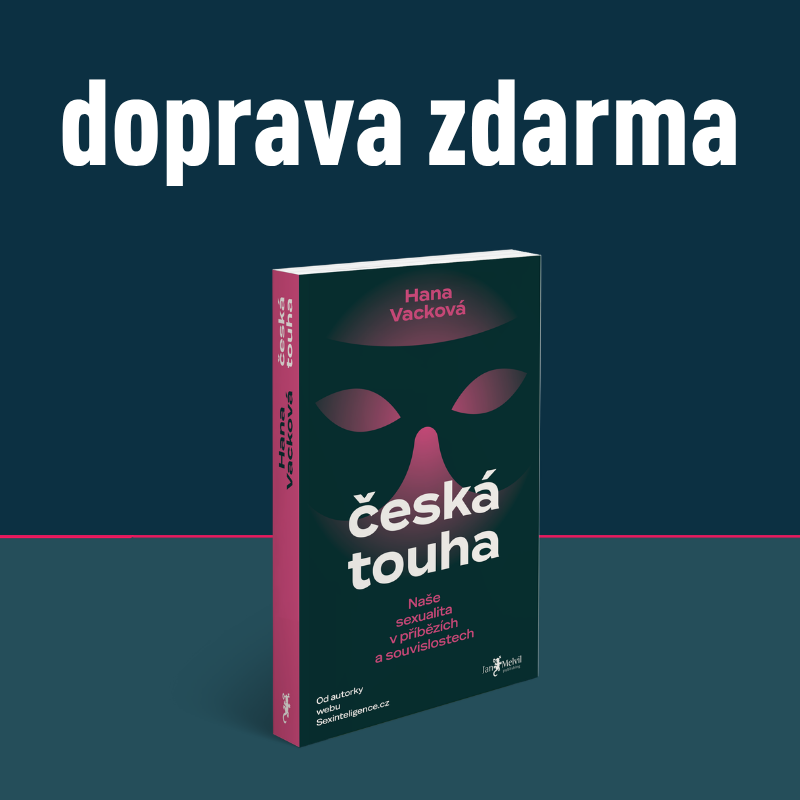 Kniha Česká touha s dopravou zdarma při přihlášení na webinář.