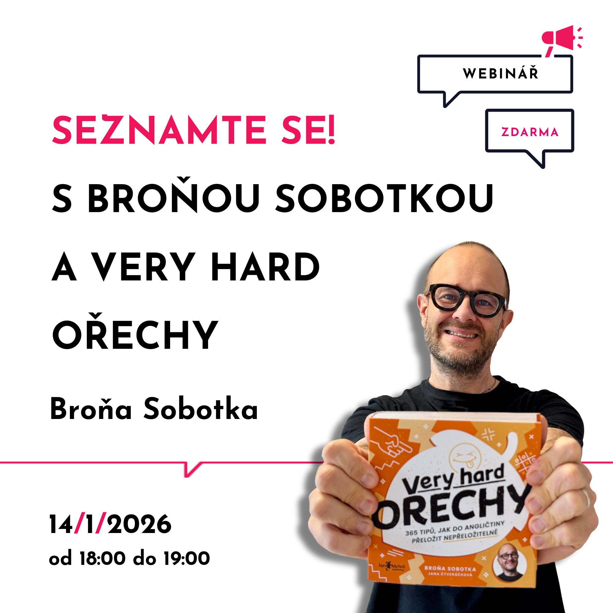 Online setkání s Broňou Sobotkou