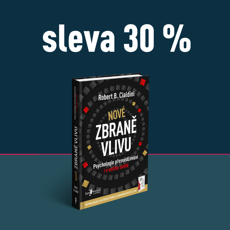Sleva 30 % na knihu Nové zbraně vlivu