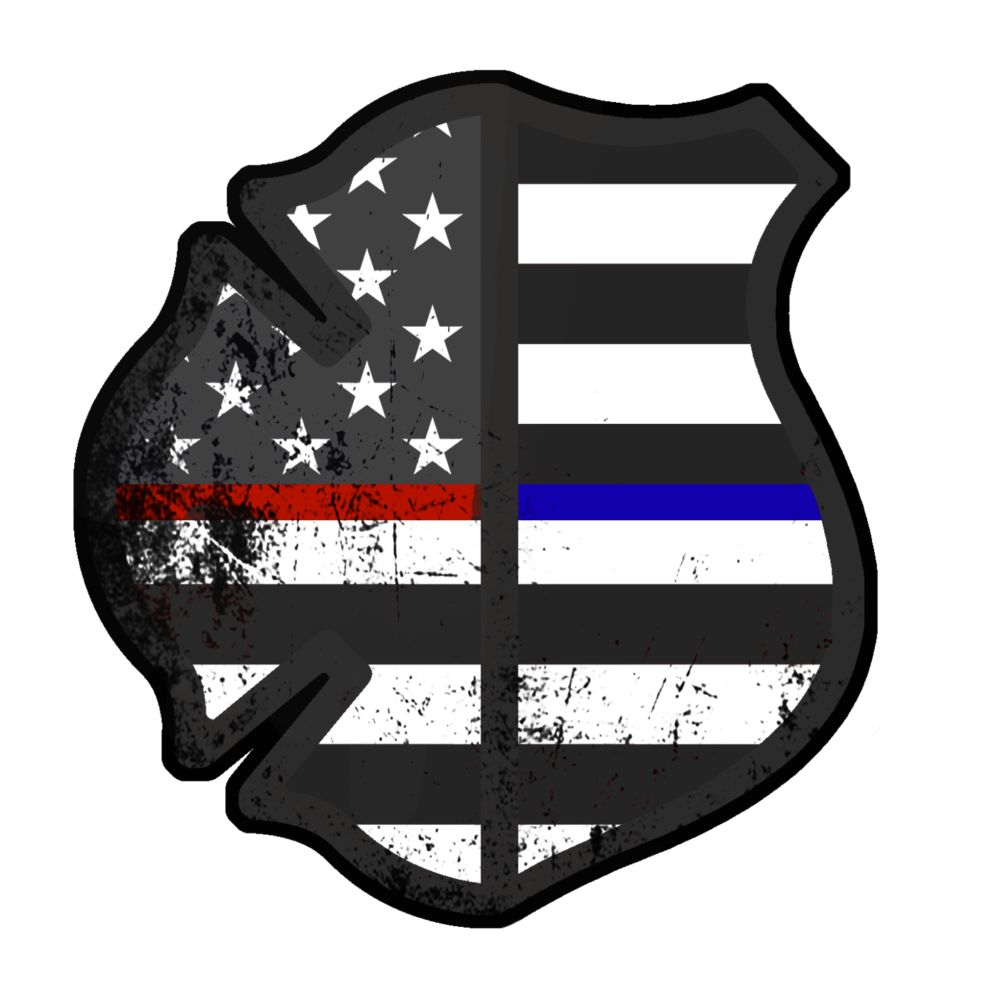 Police and Firefighter Symbol representing the experience surrounding DVPSTA