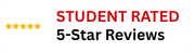 Student Rated 5-Star Reviews