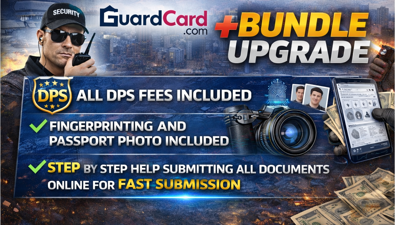 Arizona Guard Card Certification & Renewal - Bundle Upgrade