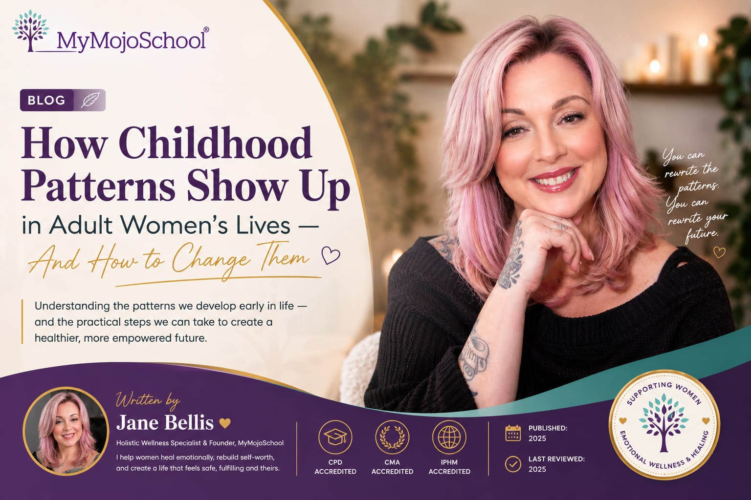 How childhood patterns show up in adult women by Jane Bellis