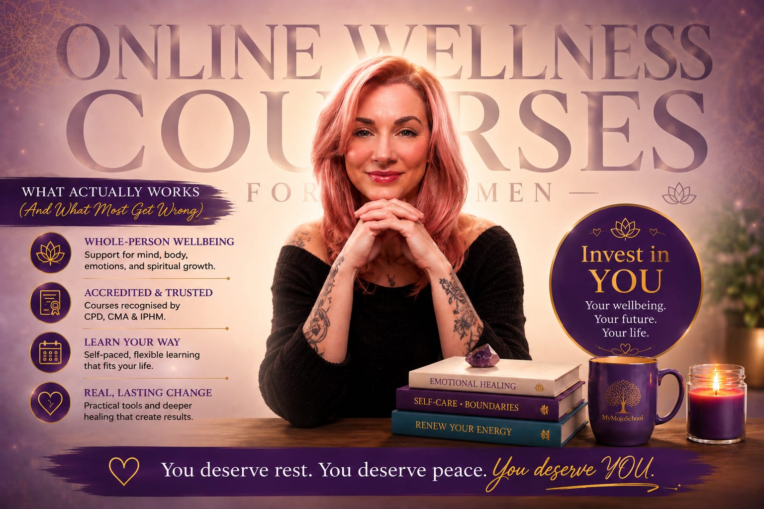 Jane Bellis Holistic Wellness Specialist and Founder of MyMojoSchool