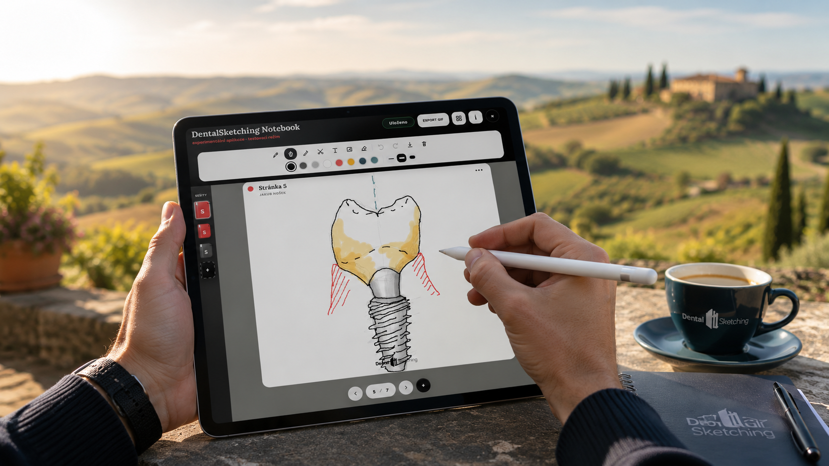 DentalSketching Notebook