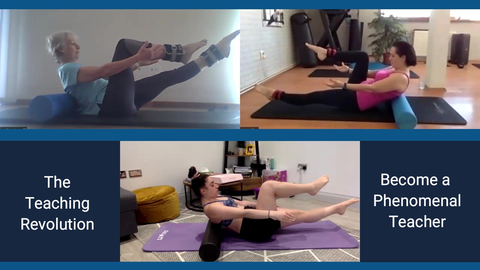 Innovative Foam Roller & Tone Loop Class