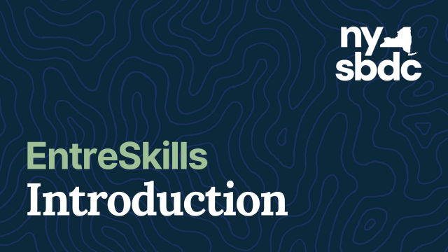 Intro to EntreSkills course graphic