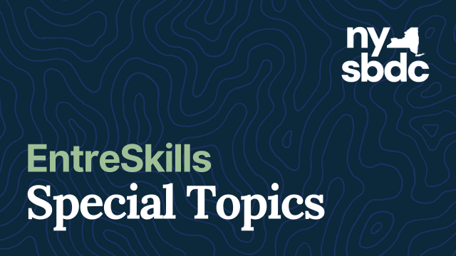 Special Topics course graphic