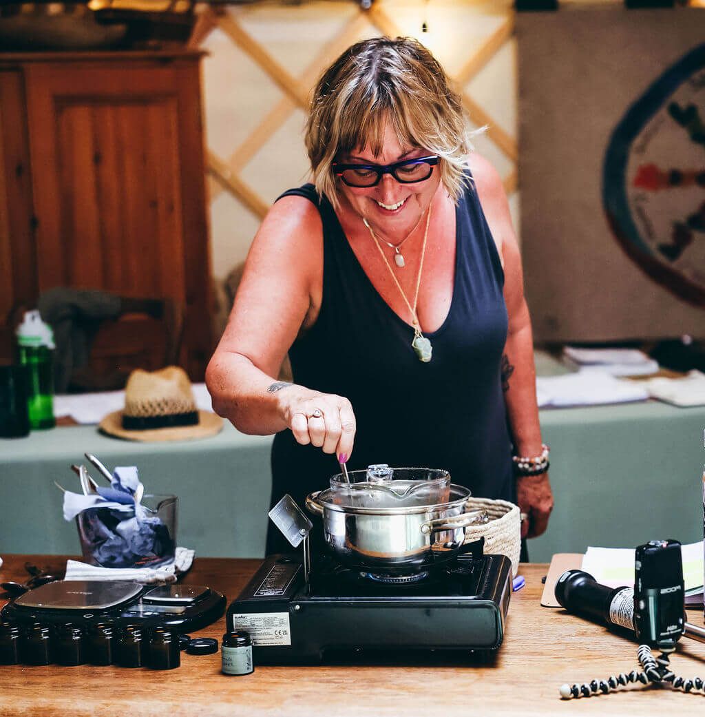 student on herbal medicine course Awaken Herbal Wisdom