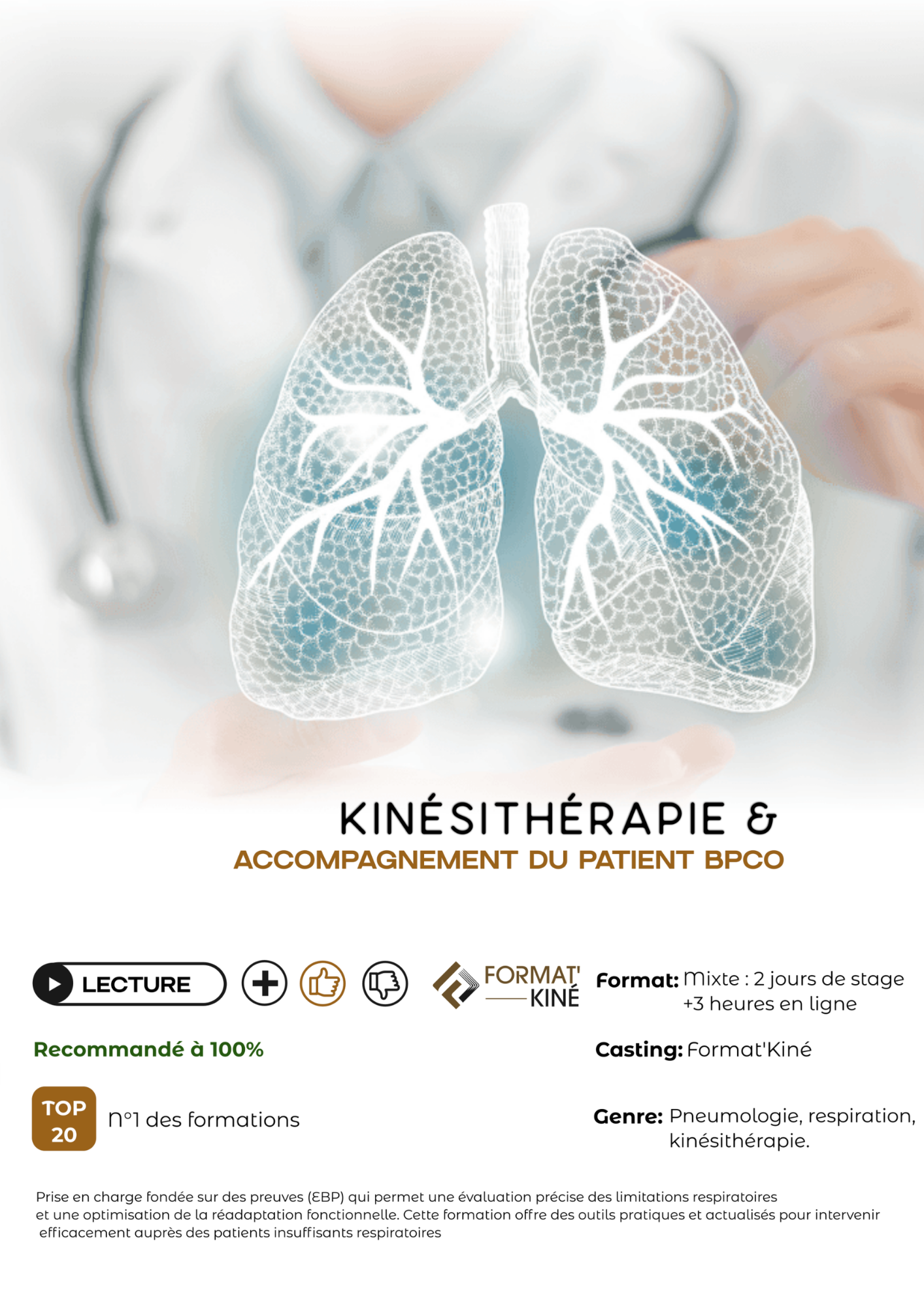 Infographie formation kinésithérapie & Développement neuromoteur de l'enfant