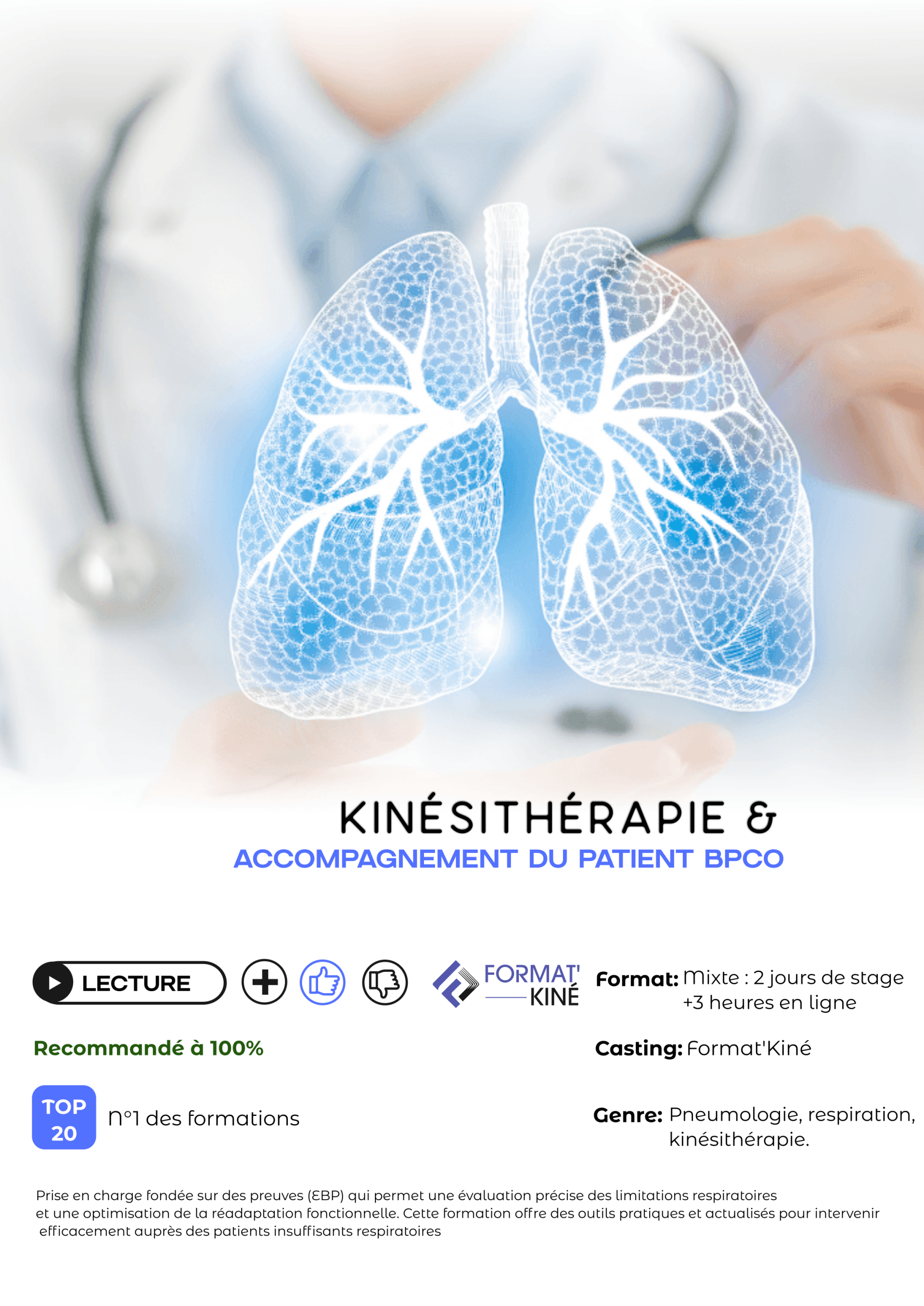 Infographie formation kinésithérapie & Développement neuromoteur de l'enfant