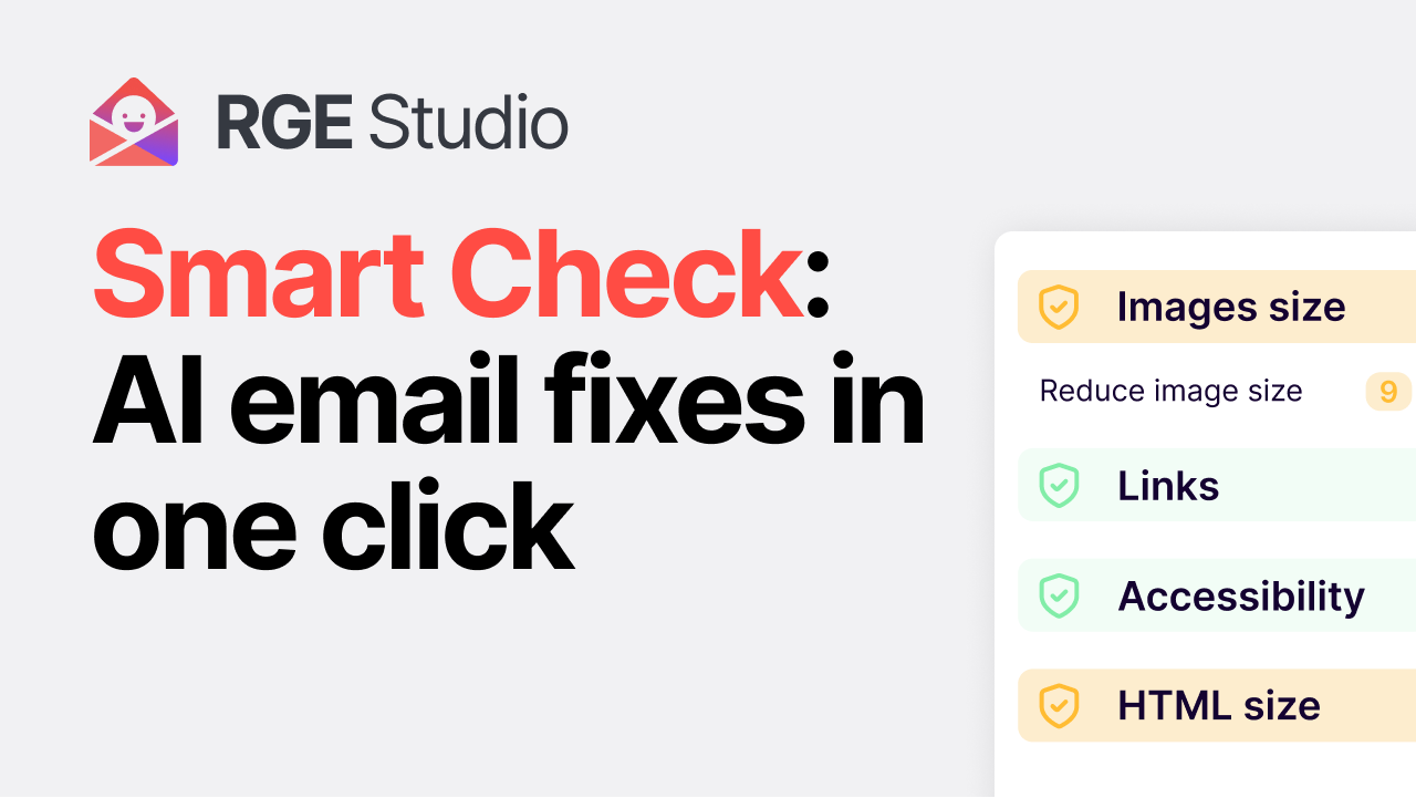 Catch email mistakes fast with Smart Check