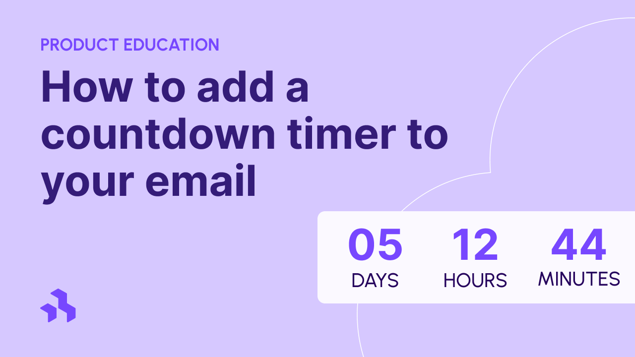 How to add a countdown timer to your email