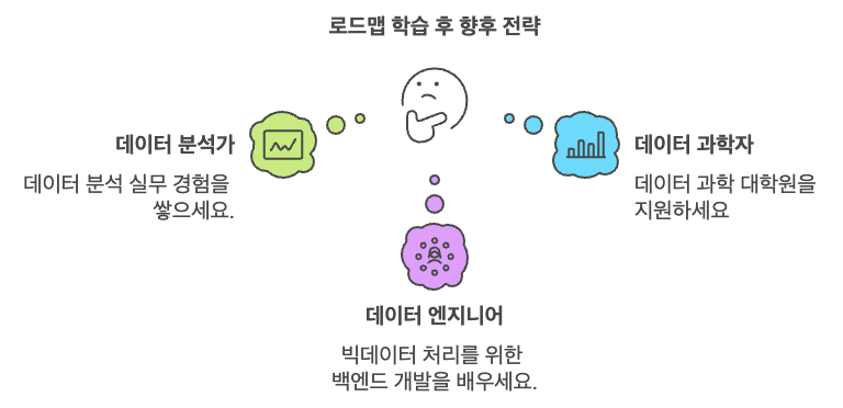 데이터 로드맵 학습 후 향후 전략