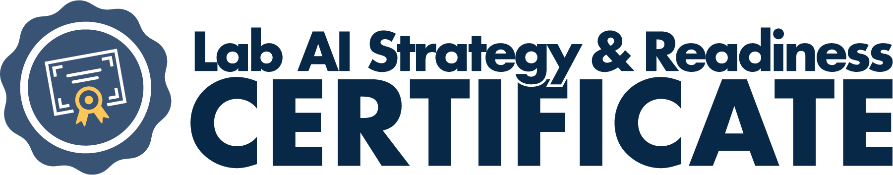 Lab AI Strategy & Readiness Certificate logo