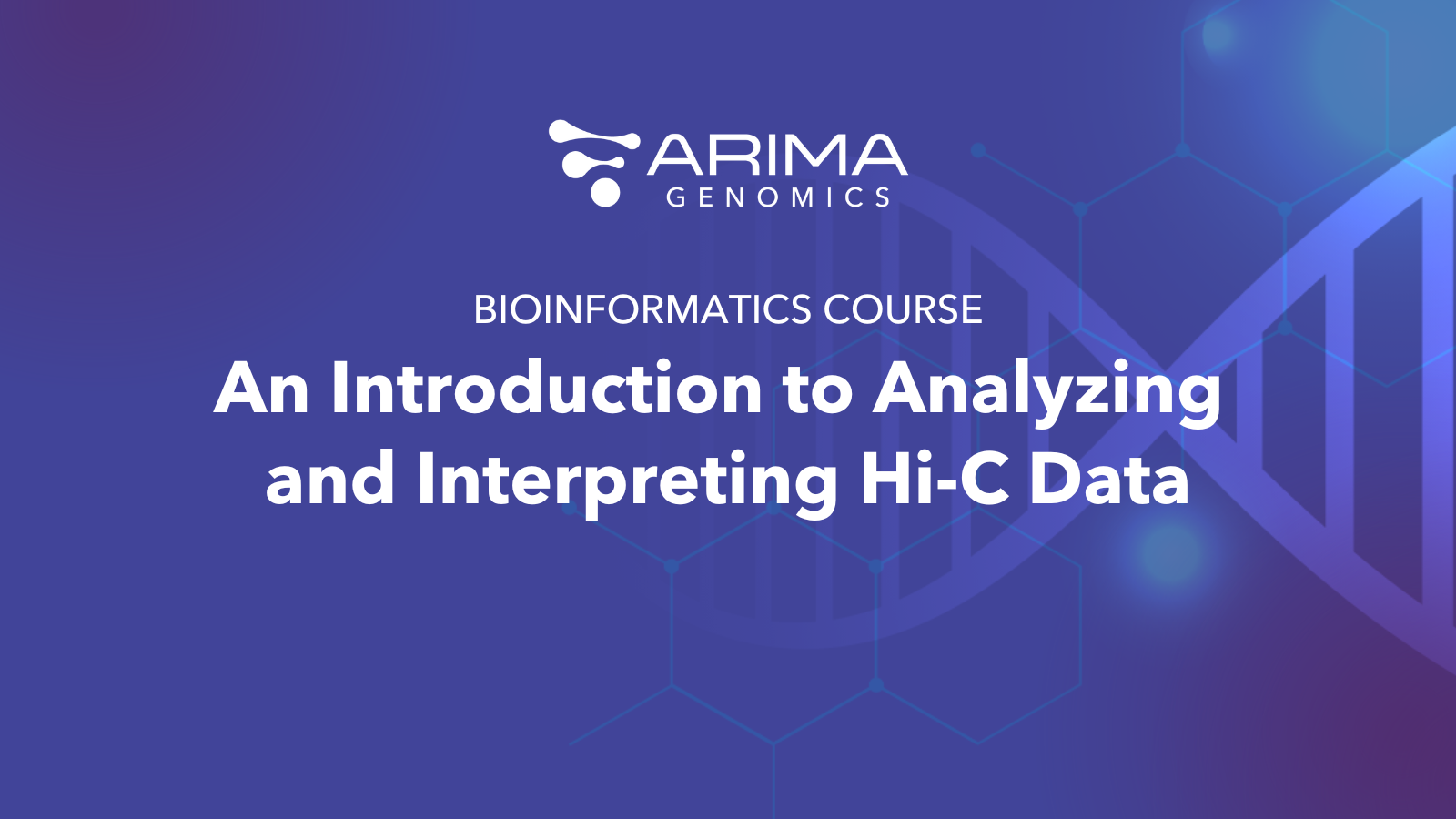Hi c course an introduction to analyzing interpreting hi c data
