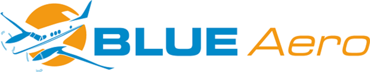 Logo Blue Aero atelier maintenance aéronautique certifié EASA PART 145