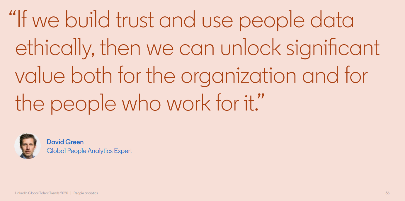 HR professional People Analytics Quote