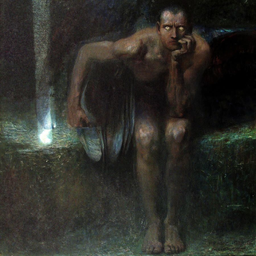  Franz von Stuck, Lucifer, c. 1890