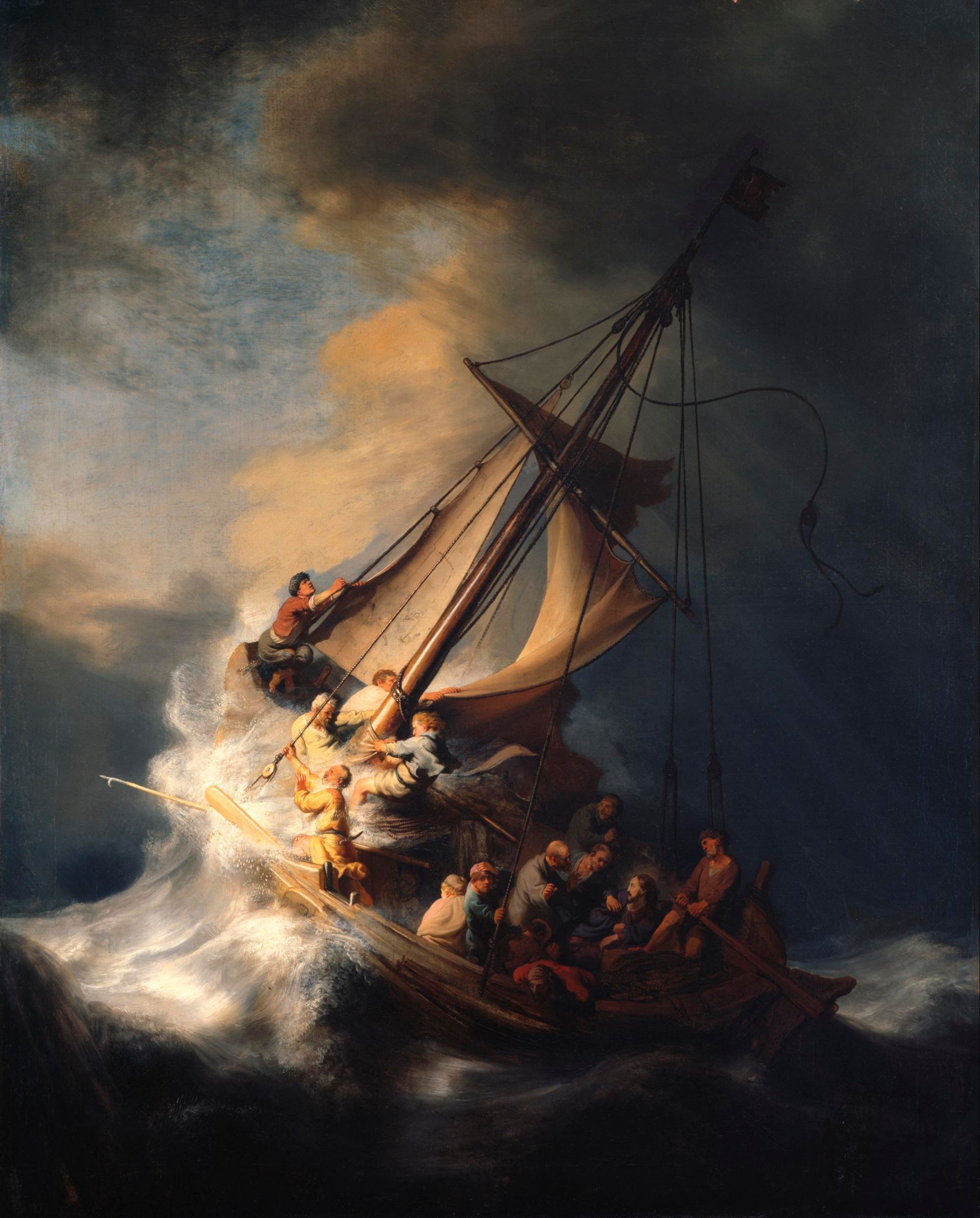Rembrandt’s Sea of Galilee