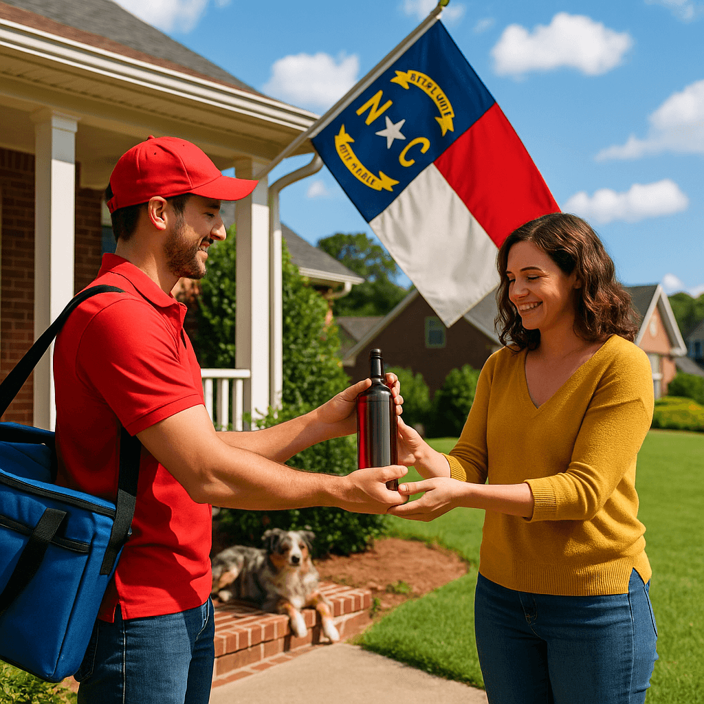 How To Get an Alcohol Delivery Certificate in North Carolina