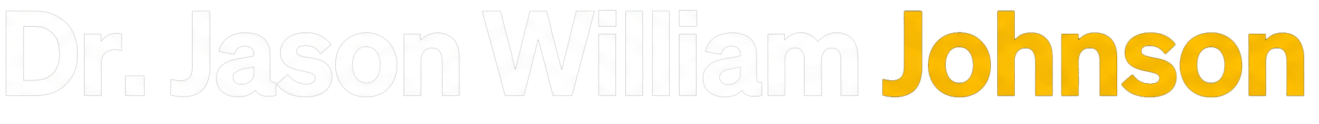 Dr. Jason William Johnson