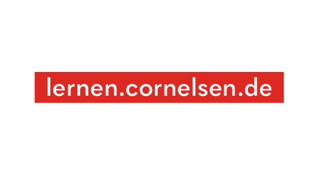 Logo mit Schriftzug Lernen.Cornelsen.de