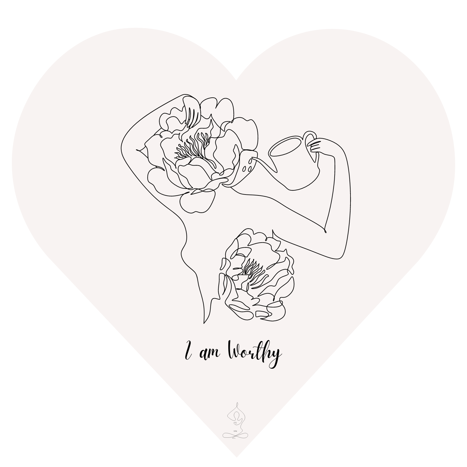 I am worthy. 52 Weeks Affirmation Journey