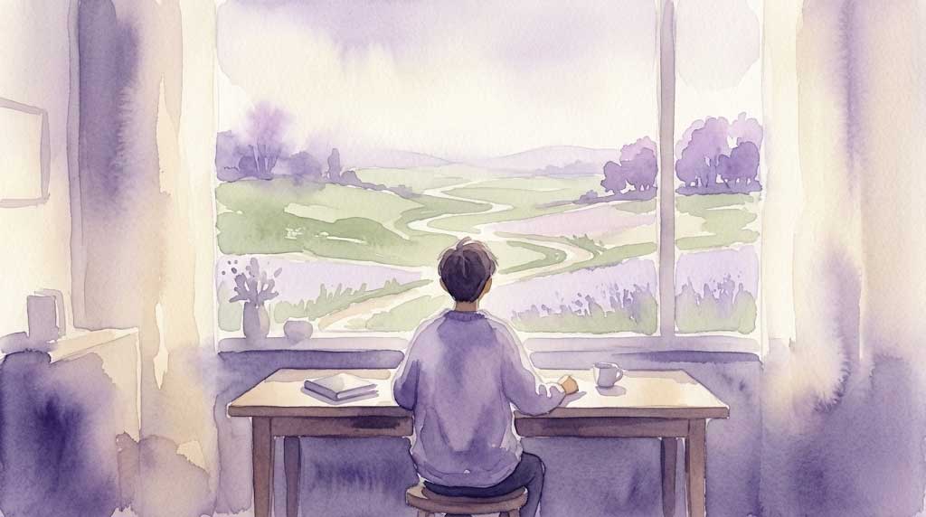 A vintage compass resting on soft purple fabric, symbolising finding your own direction