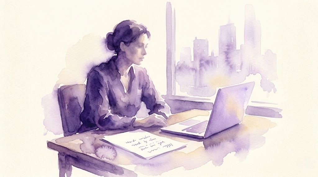 A vintage compass resting on soft purple fabric, symbolising finding your own direction